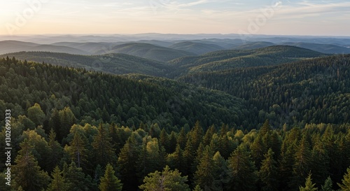 panorama of the mountains