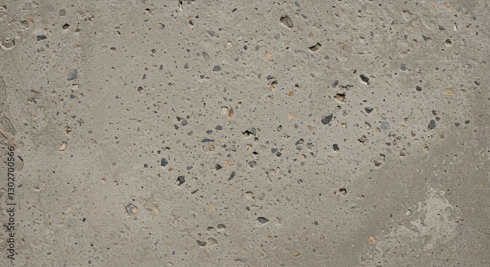 Subtle Textures and Varied Aggregate Distribution in a Cement Wall Surface Subtle Textures and Varied Aggregate Distribution in a Cement Wall Surface