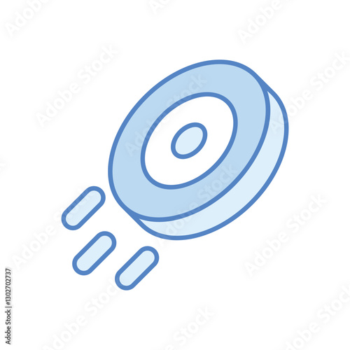 Frisbee vector icon