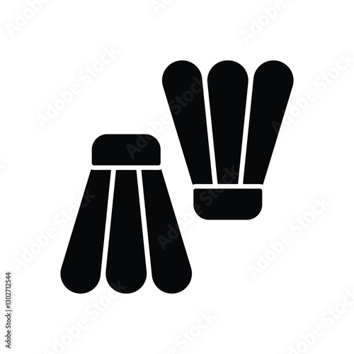 Diving Fins vector icon
