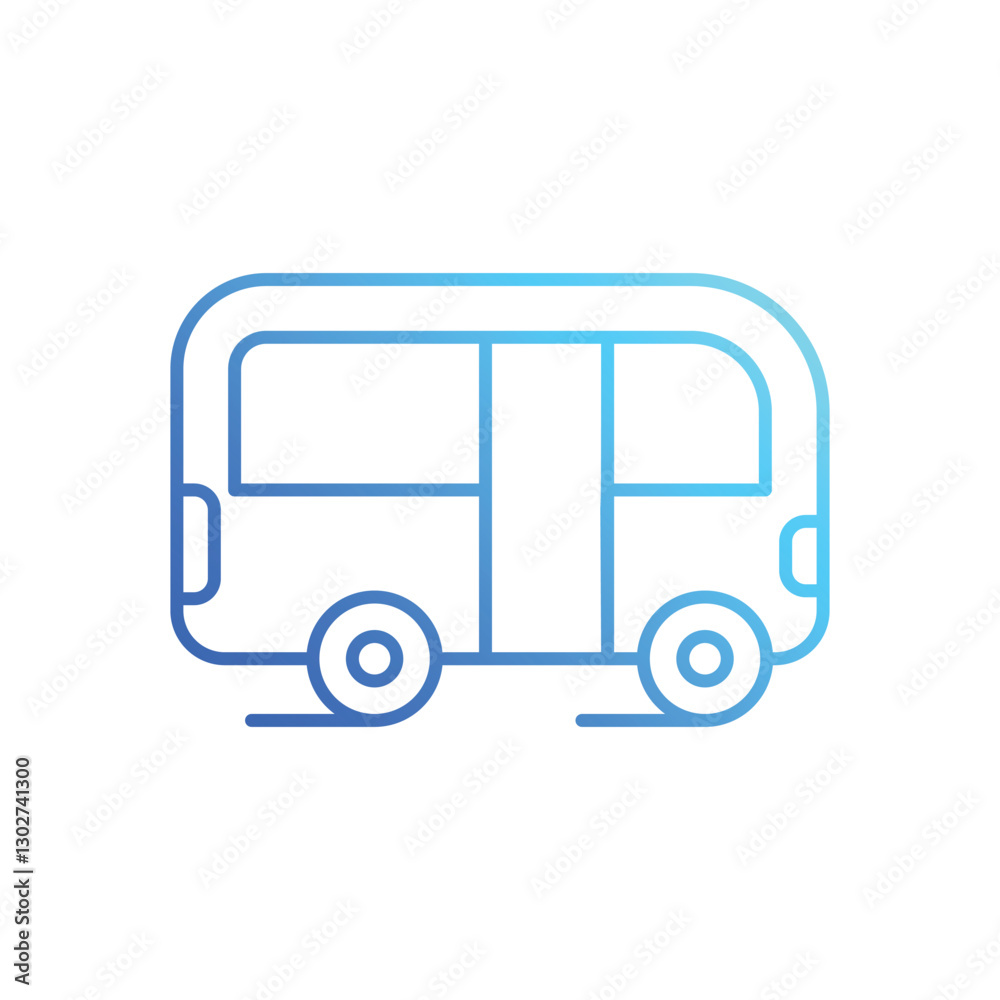Bus vector icon Bus vector icon