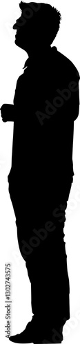 man and women siluet  png 
