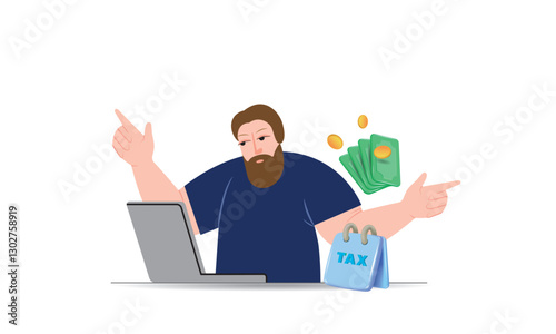 The concept of payment by calendar days.
Tax payments, monthly report to the tax office.