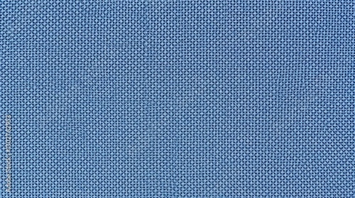 Vibrant Sky Blue Pique Texture T-Shirt Fabric, Uniform Close-Up of Soft Cotton Blend with Distinct Diamond Pattern and Smooth, Pliable Hand Texture for Summer Tees
