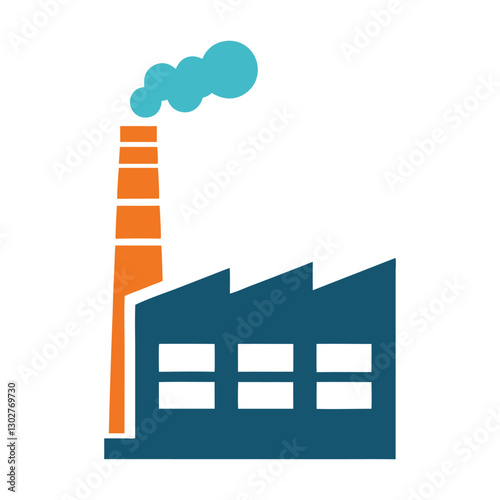 Industrial Factory vector Logo Design.