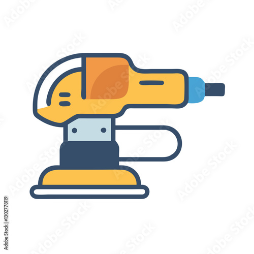 Electric sander icon designed for DIY enthusiasts and professionals, showcasing its features and usability in various woodworking projects