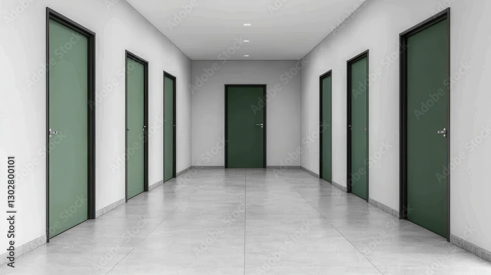 Fototapeta premium Luxury dormitory with private study pods and coliving spaces, Real Estate Dormitory Architecture, exclusive student housing