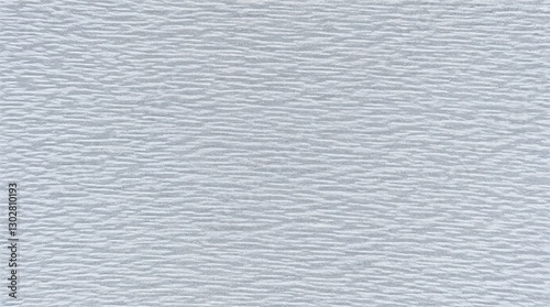 Light Cloud Grey Slub Texture T-shirt, Subtle Crinkled Surface with Delicate Cotton Blend Composition Fabric