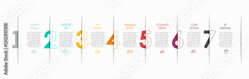 Infographic design template with place for your data. Vector illustration.