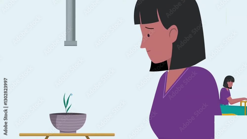Feeling alone? A sad woman sitting alone, depicting loneliness, isolation, and deep emotions. Feeling alone? A sad woman sitting alone, depicting loneliness, isolation, and deep emotions.