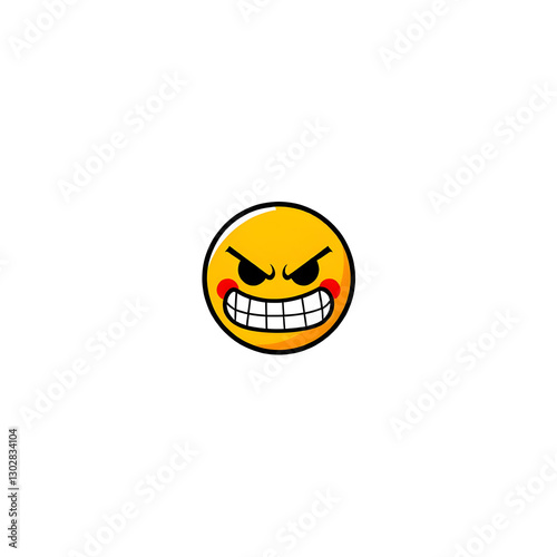 angry emoji design 