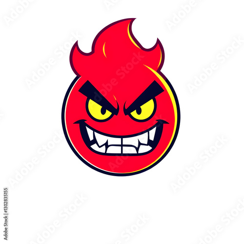 angry emoji design 