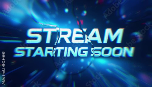stream starting soon overlays animation for twtich streamers and gamers