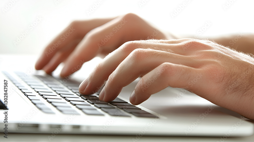 Business and Technology – Hands Typing on Keyboard,Close-Up of Freelancer Working on Laptop Business and Technology – Hands Typing on Keyboard,Close-Up of Freelancer Working on Laptop