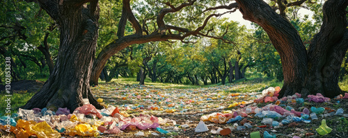 Forest Plastic Waste, Ancie...