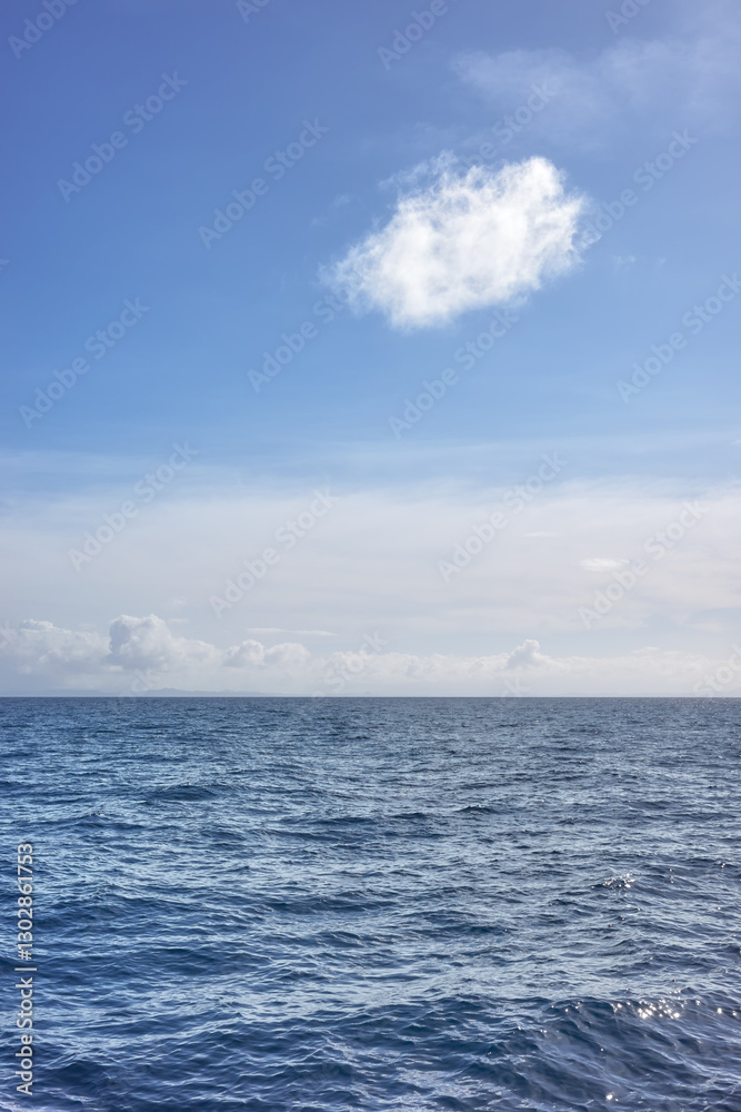 Fototapeta premium Photo of a peaceful seascape, Philippines.