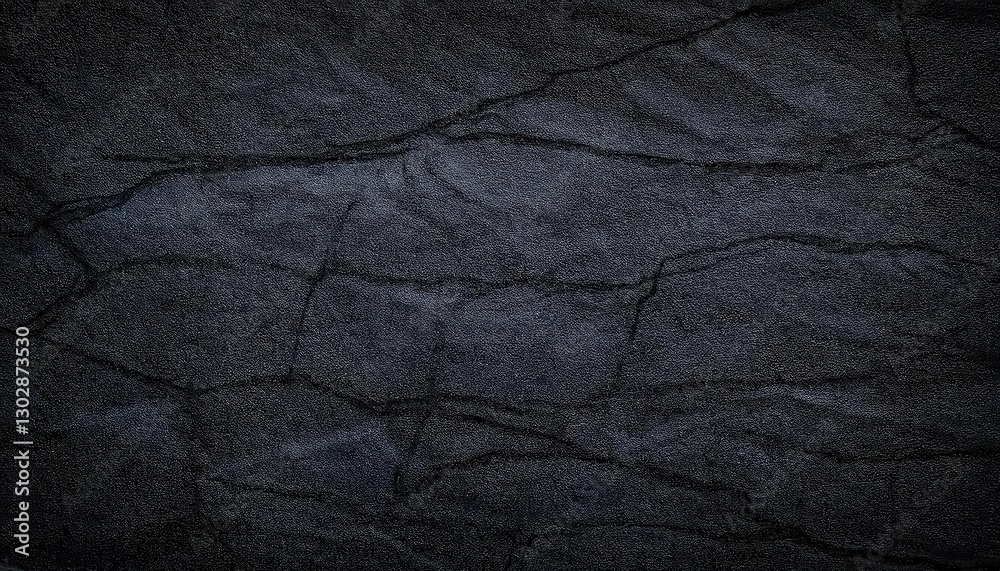 Fototapeta premium dark textured slate stone background with natural cracks, rough surface pattern, and subtle linear structure for design and mockup