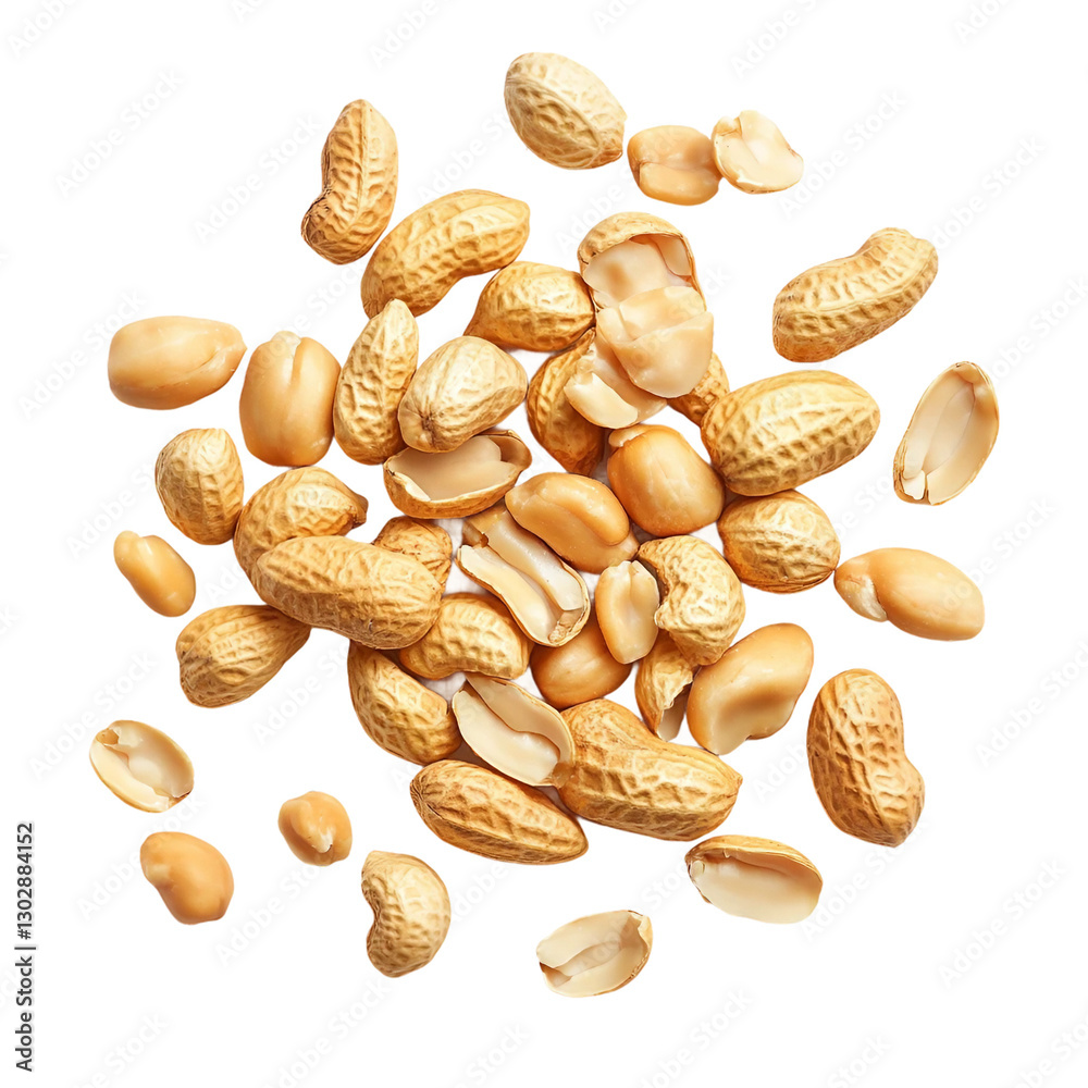 scatter peanut isolated on transparent background cutout scatter peanut isolated on transparent background cutout