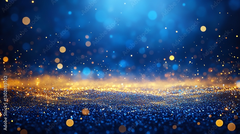 Obraz premium Holiday Champagne Toast with Golden Bubbles Celebratory Cheer and Festive Glow Brings Elegance to Any Occasion, A Captivating Visual of Effervescent Joy and Sparkling Delight See Less