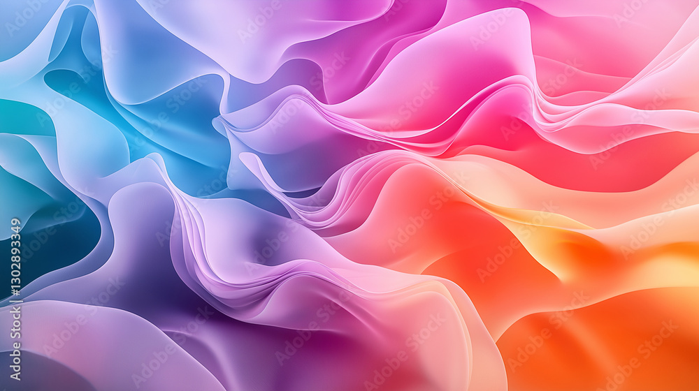 Fototapeta premium A mesmerizing fractal pattern in vibrant hues that swirls and transforms before your eyes