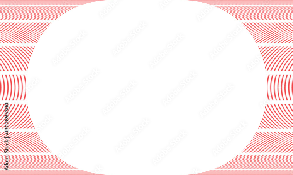abstract trendy red thin short line curve arch pattern create a circle. abstract trendy red thin short line curve arch pattern create a circle.