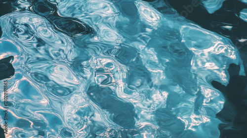 Abstract liquid metal texture background for modern design concepts