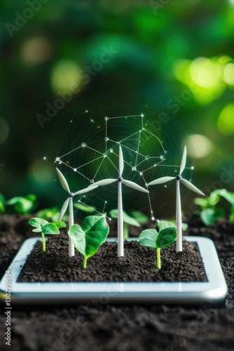 The future of renewable energy visualized with analytics.