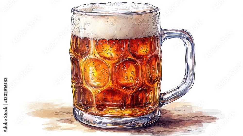draft beer isolated,cartoon illustration draft beer isolated,cartoon illustration