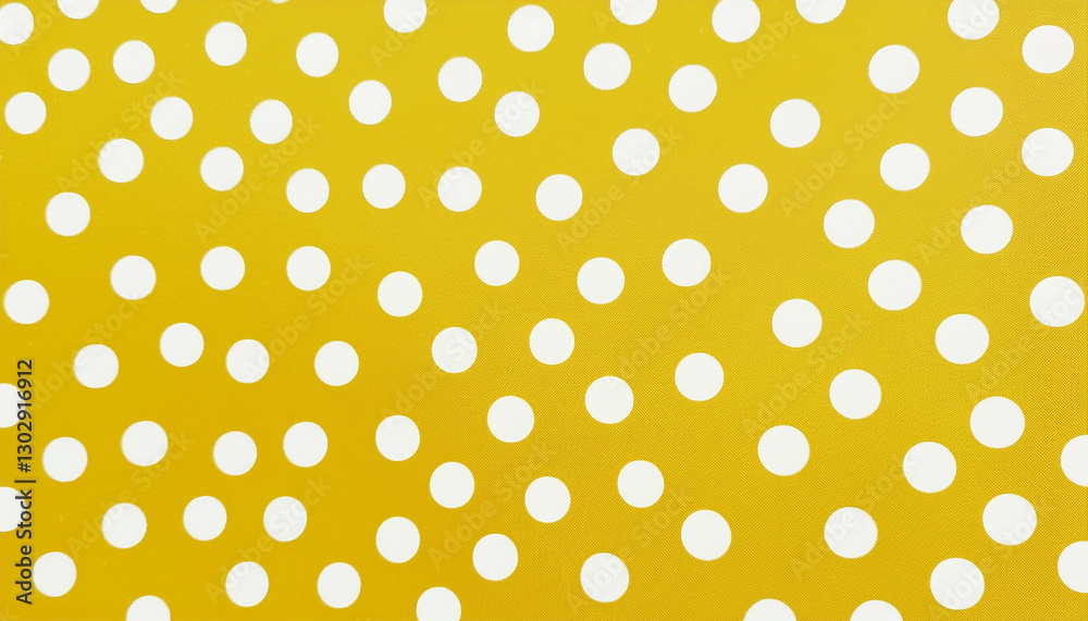 Yellow and beige colored polkadot pattern background with dots in abstract shapes and sizes as stylish wallpaper design or wrapping paper Yellow and beige colored polkadot pattern background with dots in abstract shapes and sizes as stylish wallpaper design or wrapping paper