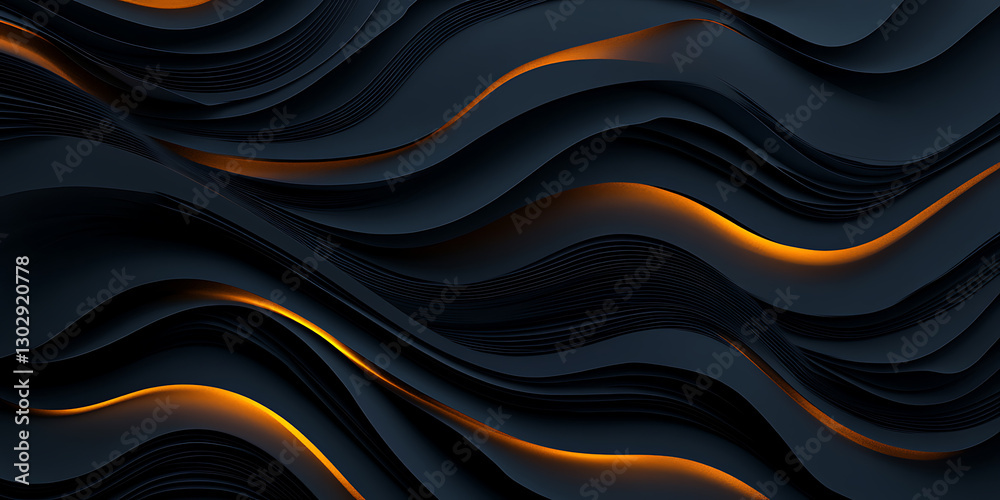 Obraz premium Elegant Abstract Luxury Gradient Blue Background