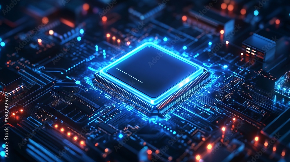 AI Concept business background AI Concept business background
