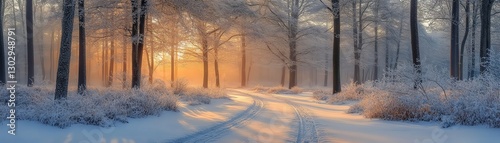 Serene winter to spring transition