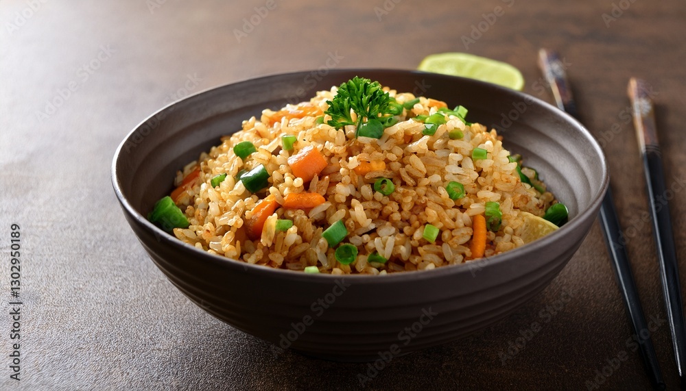 fried rice in a bowl fried rice in a bowl