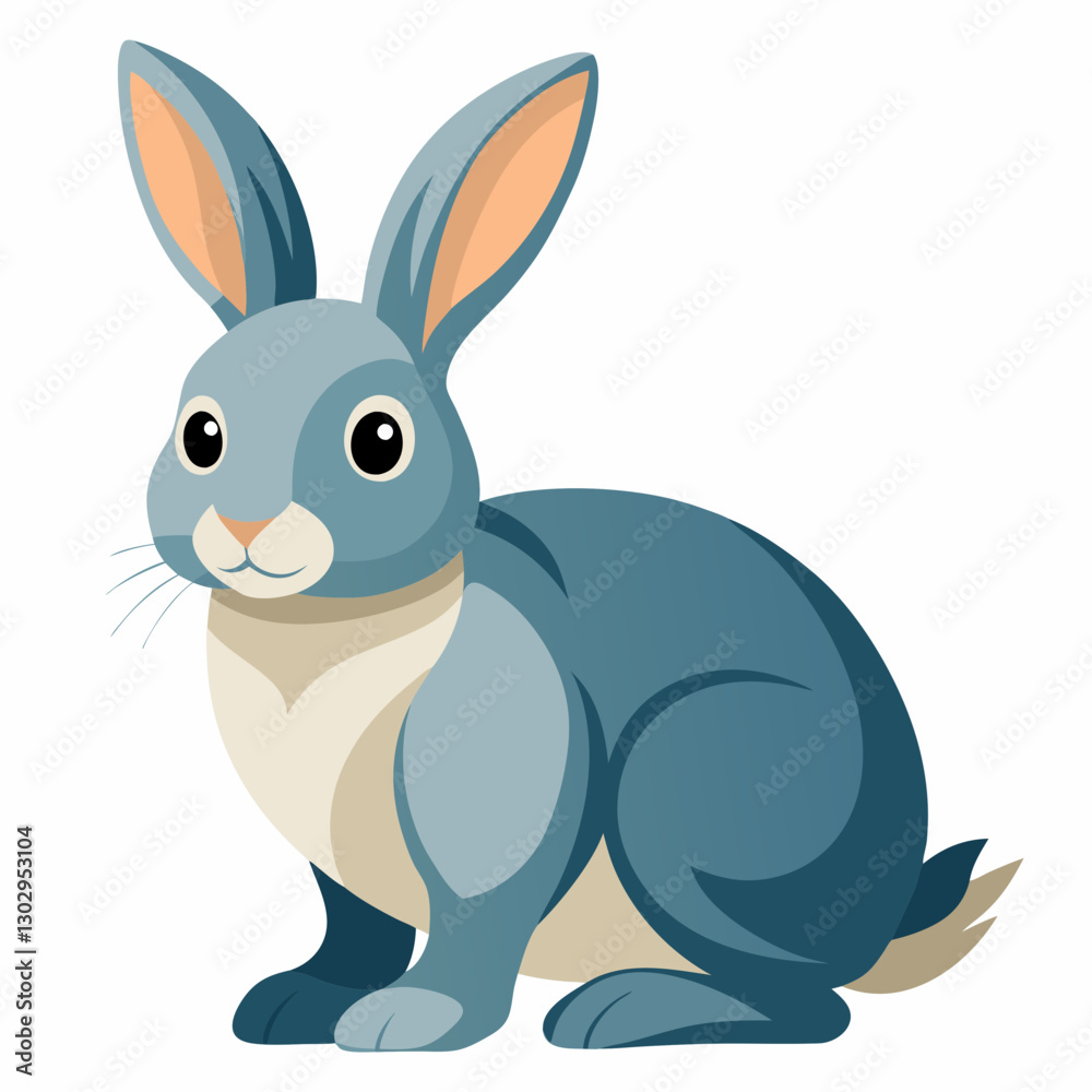 Fototapeta premium Vector illustration rabbit