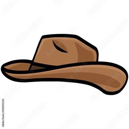 Cowboy Hat Illustration