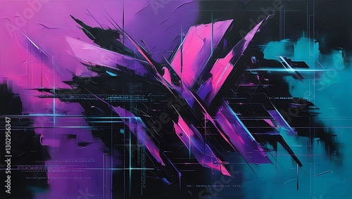 Futuristic Techno-Abstract