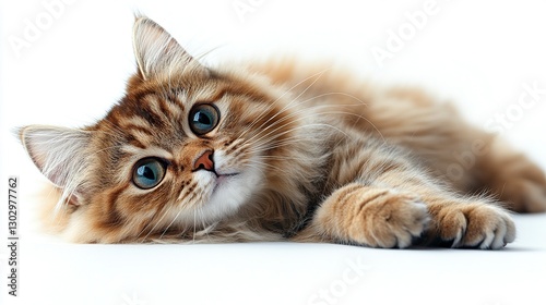 whole-body-lens,a cat playing,Oriental Longhair,white and no background --ar 16:9 --stylize 500 --v 6.1 Job ID: 39068e8a-7117-41a7-9fd5-989903d7c406