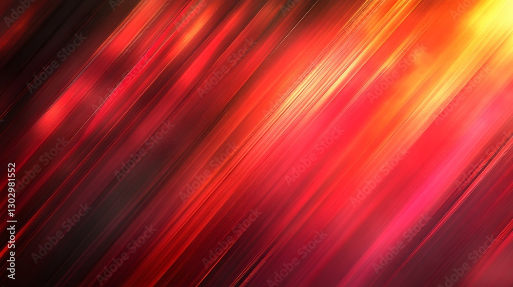 Fototapeta premium Diagonal red abstract motion blur