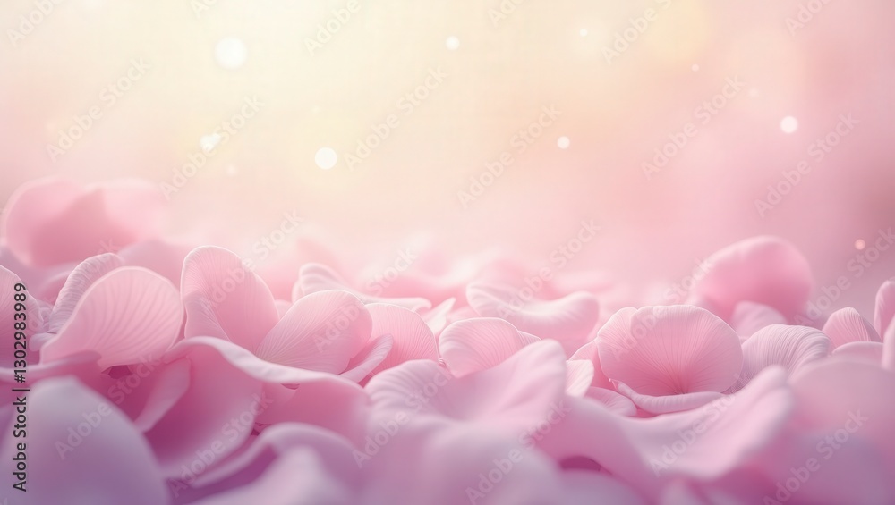 Obraz premium Petal Softness In Pink