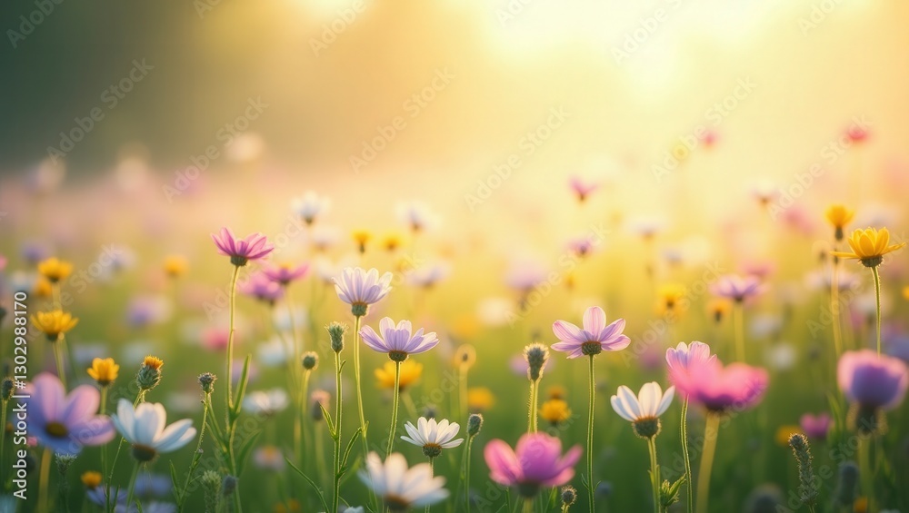 Fototapeta premium Wildflower Meadow in Bloom