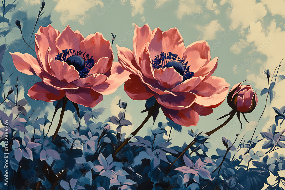 Obraz premium lotus flower in the morning