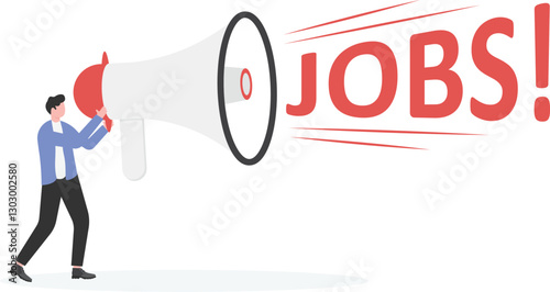 Job advertising or vacancy announcement, human resources recruitment,

