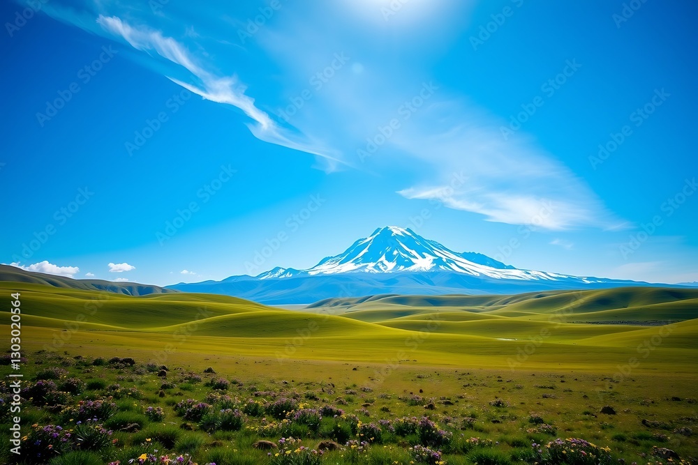 Breathtaking Vista of Denali National Park with Majestic Mountains and Lush Wilderness Breathtaking Vista of Denali National Park with Majestic Mountains and Lush Wilderness