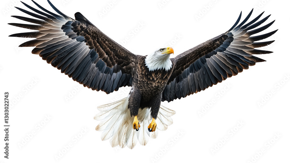 Majestic Bald Eagle in Flight Majestic Bald Eagle in Flight