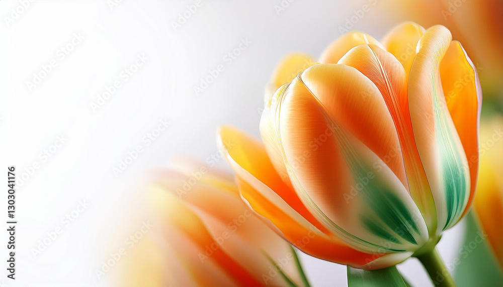 Fototapeta premium Spring flower Tulip