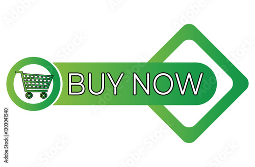 Website button, shopnow, in green tones, graphic elements for designers, buy now