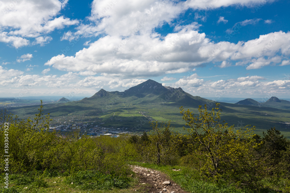 Fototapeta premium Panoramic view of Pyatigorsk