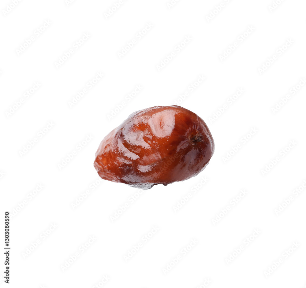 Tasty sweet dried date isolated on white Tasty sweet dried date isolated on white