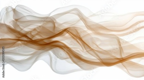 The image is a blurry, wavy line of brown and white colors