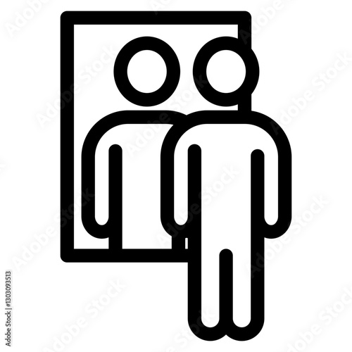Reflection Icon For Design Elements